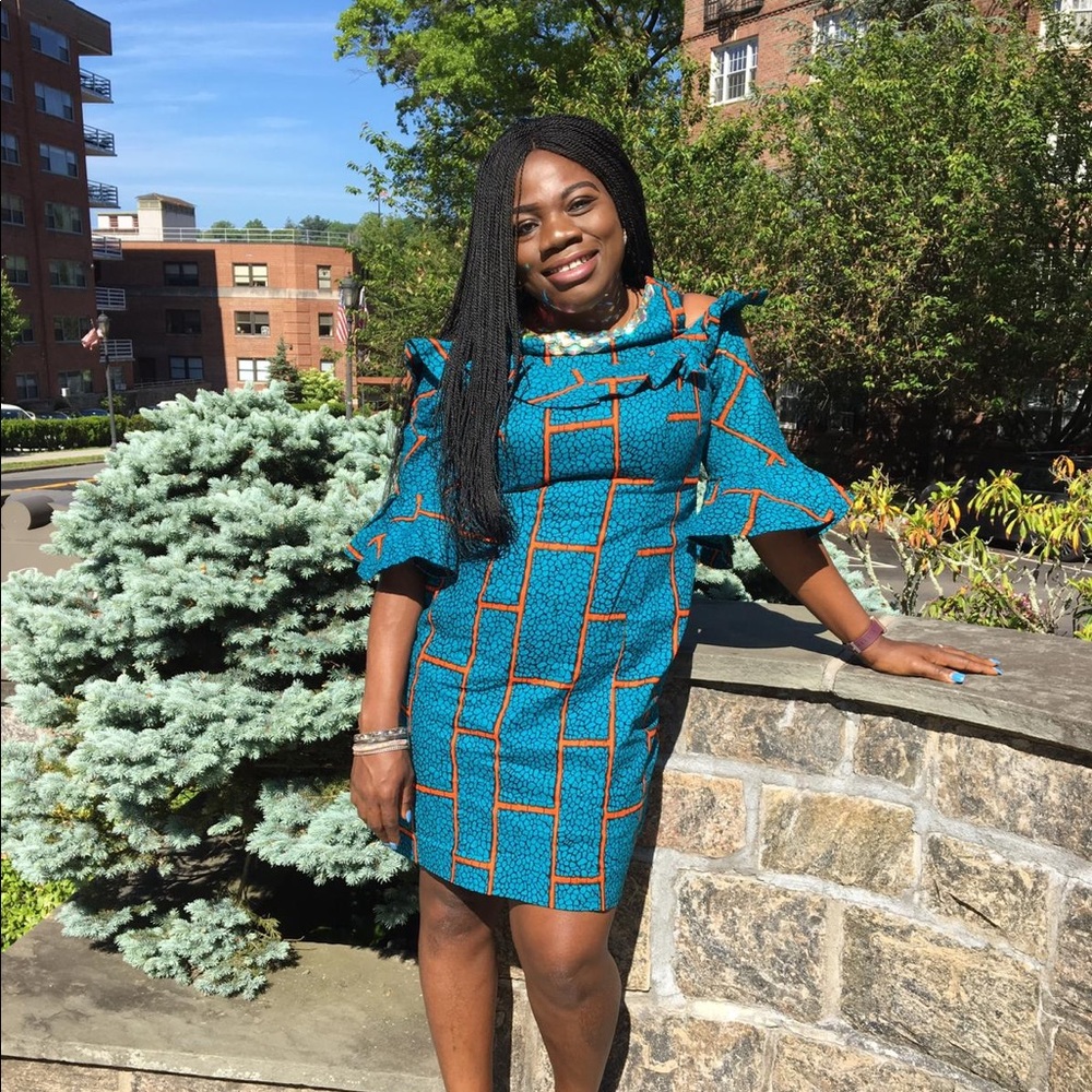 African prints dress